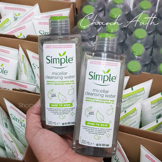 [Hàng Cty] Nước Tẩy Trang SIMPLE 200ml