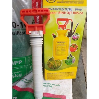 Tay bơm cho bình bơm tưới cây Bình Minh 5 lít, 10 lít