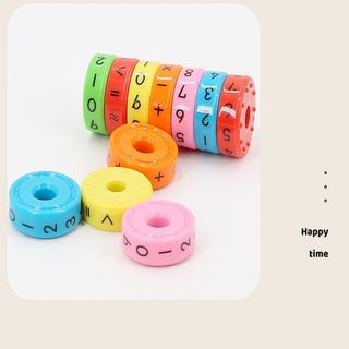 Đồ chơi xoay số logic toán học cho bé