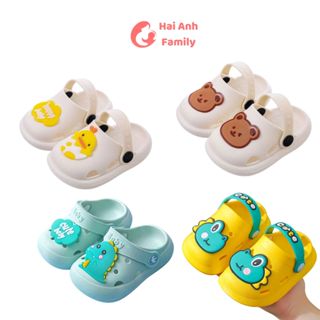 Dép sục cho bé trai, bé gái, chất liệu cao su đúc cao cấp