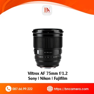 Viltrox af 75mm f1.2 pro for fujifilm / nikon / sony
