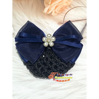 Kẹp búi lưới handmade K46