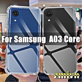 Ốp Lưng chống va đâp Anti Shock cho Samsung A03 core Trong Suốt Siêu Rẻ