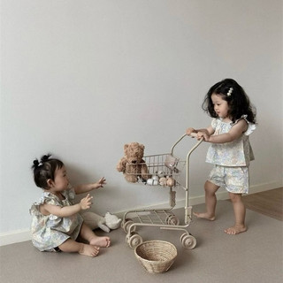 Xe đẩy siêu thị đồ chơi cho bé , xe đẩy hàng cho bé yêu | Decor phòng bé