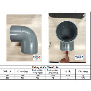Co upvc 114 pn6