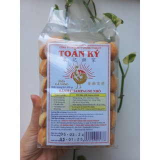 Bánh sâm banh 1KG bánh champagne/ lady fingers hiệu TOÀN KÝ không phủ đường - Bánh kẹo ăn vặt tuổi thơ