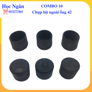 Combo 10 Chụp nhựa - cao su bịt ống 42