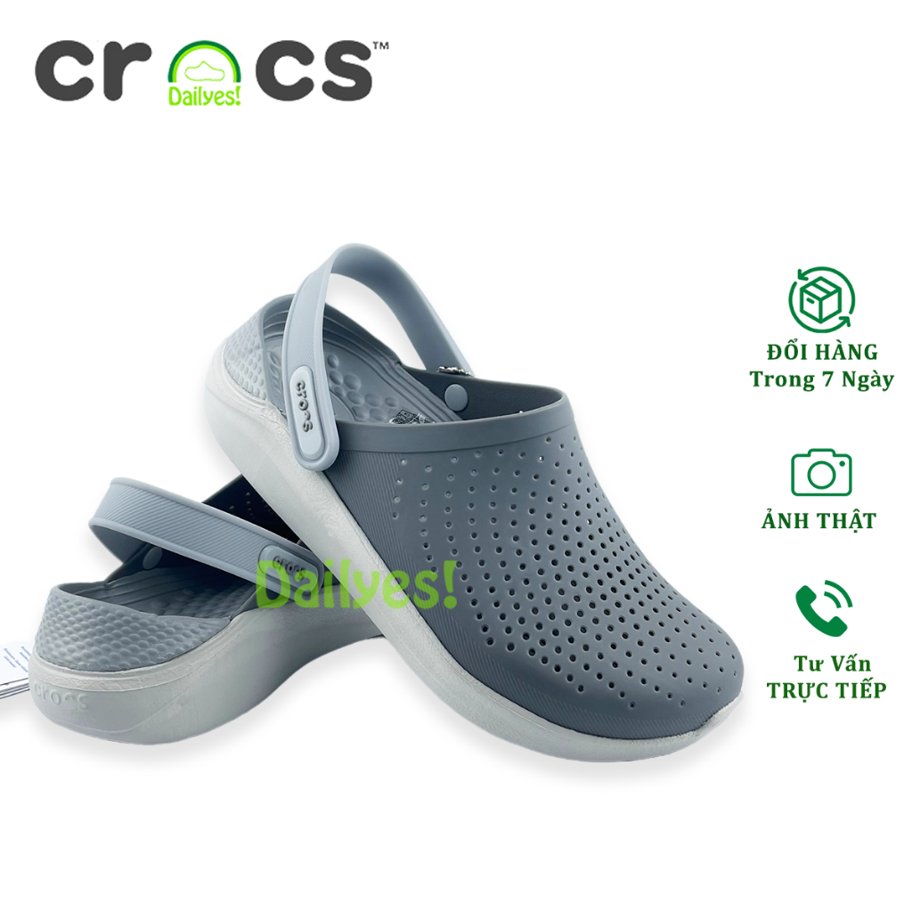 Sục Cross Literide Nam Nữ Màu Full Xám siêu êm, hàng xịn, full tag, hỗ trợ đổi trả - Cross Literide Dailyes