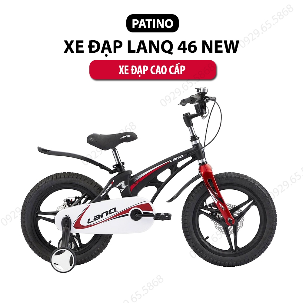 Xe Đạp Trẻ Em LanQ FD46 Vành Đúc, Tay Lái Gập Gọn, Có Đồng Hồ Dành Cho Bé Từ 2 Đến 10 Tuổi