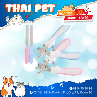 Bộ kềm cắt móng kèm giũa móng cho chó mèo/Kìm cắt móng chó mèo