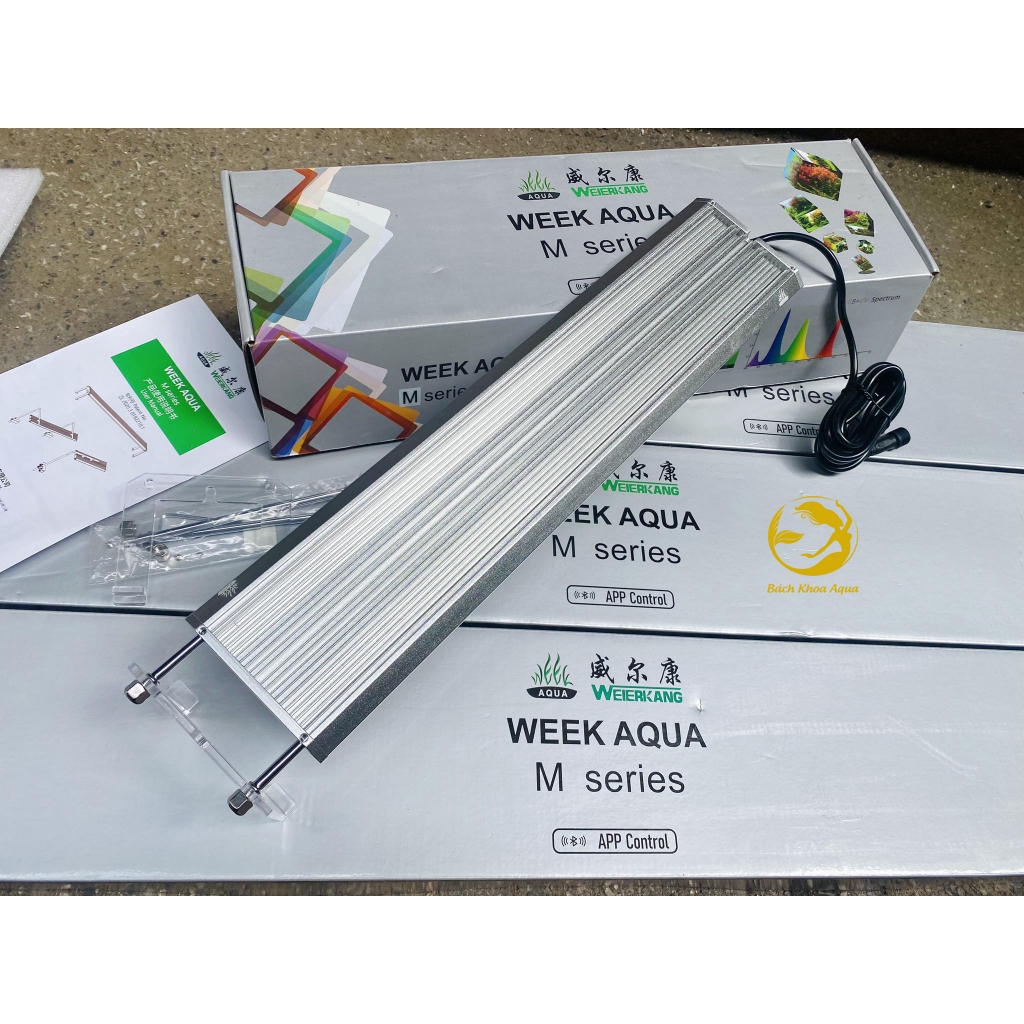 Đèn Led Week Raptor Pro series M điều chỉnh app cho bể cá