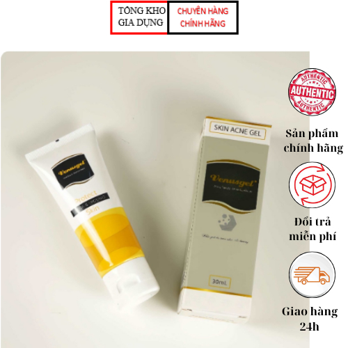 Kem Venusgel - Chống ngứa, sát trùng, làm êm dịu da, làm mịn da, mờ sẹo, ngứa dai dẳng