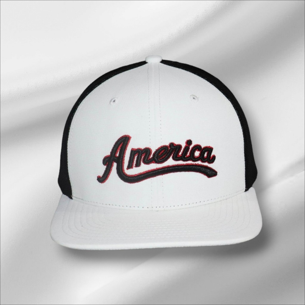 Nón Snapback NHS America Lưới Đen  2024 America.