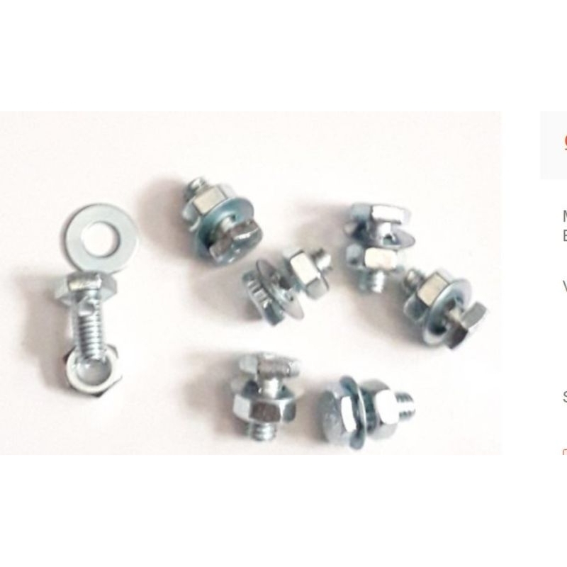 ỐC SIẾT CÁP CÀNG THẮNG XE ĐẠP 6L - 10 CON