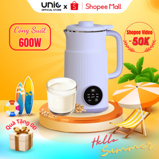 Máy Làm Sữa Hạt Mini METIS Dung Tích 800ML Công Suất 600W, 8 Chức Năng Có Chế Độ Hẹn Giờ, Màn Hình Led Cảm Ứng