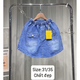 Quần váy bò cho bé gái, Quần giả váy jeans cho bé gái