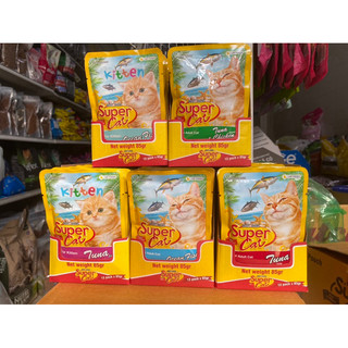 Pate dinh dưỡng hoàn hảo SuperCat cho mèo mọi lứa tuổi 85g - hàng nhập Indonesia