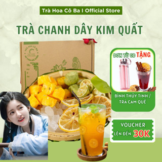 Trà Chanh Dây Kim Quất Trà Hoa Cô Ba, Nước Uống Trắng Da Triệu Lộ Tư Detox Chanh Leo Giải Nhiệt Mùa Hè, Thanh Lọc Cơ Thể
