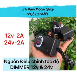 Dimmer 24 v-2A điều chỉnh tốc độ quạt hoặc đèn