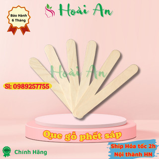 Que gỗ phết sáp wax lông 15cm