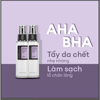 Combo 2 Nước Hoa Hồng Tẩy Tế Bào Chết Hoá Học COSRX AHA/BHA Clarifying Treatment Toner