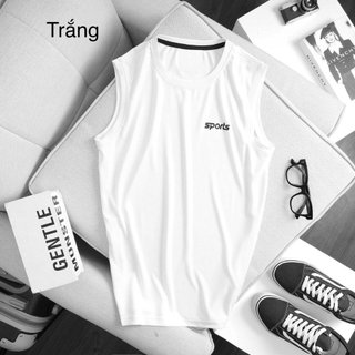 [COMBO 3-5 ÁO] Ba lỗ nam,áo sát nách (Có size đại), chất thun bột lạnh mềm mịn mát co giãn tốt