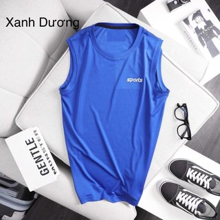 [COMBO 3-5 ÁO] Ba lỗ nam,áo sát nách (Có size đại), chất thun bột lạnh mềm mịn mát co giãn tốt