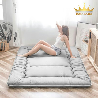 Nệm topper xuất Nhật dày mềm mịn, êm ái đủ kích thước đệm gấp gọn đa năng DUHALATEX STORE
