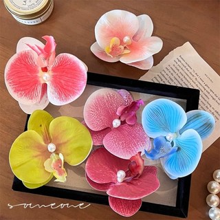 Kẹp xước tóc hoa lan hồ điệp - kep1704 - bcorner