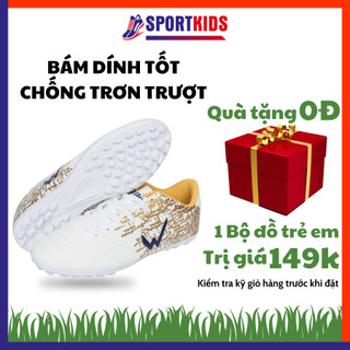 Giày Đá Bóng Trẻ Em Wika Ultra 5, Giày Đá Banh Sân Cỏ Cho Bé Từ 6 Tuổi, Khâu Full Đế Siêu Bền, Chống Trượt, Ôm Chân