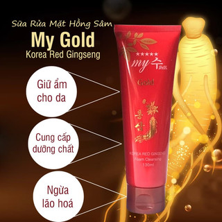 Sữa Rửa Mặt Sâm Đỏ Hàn Quốc