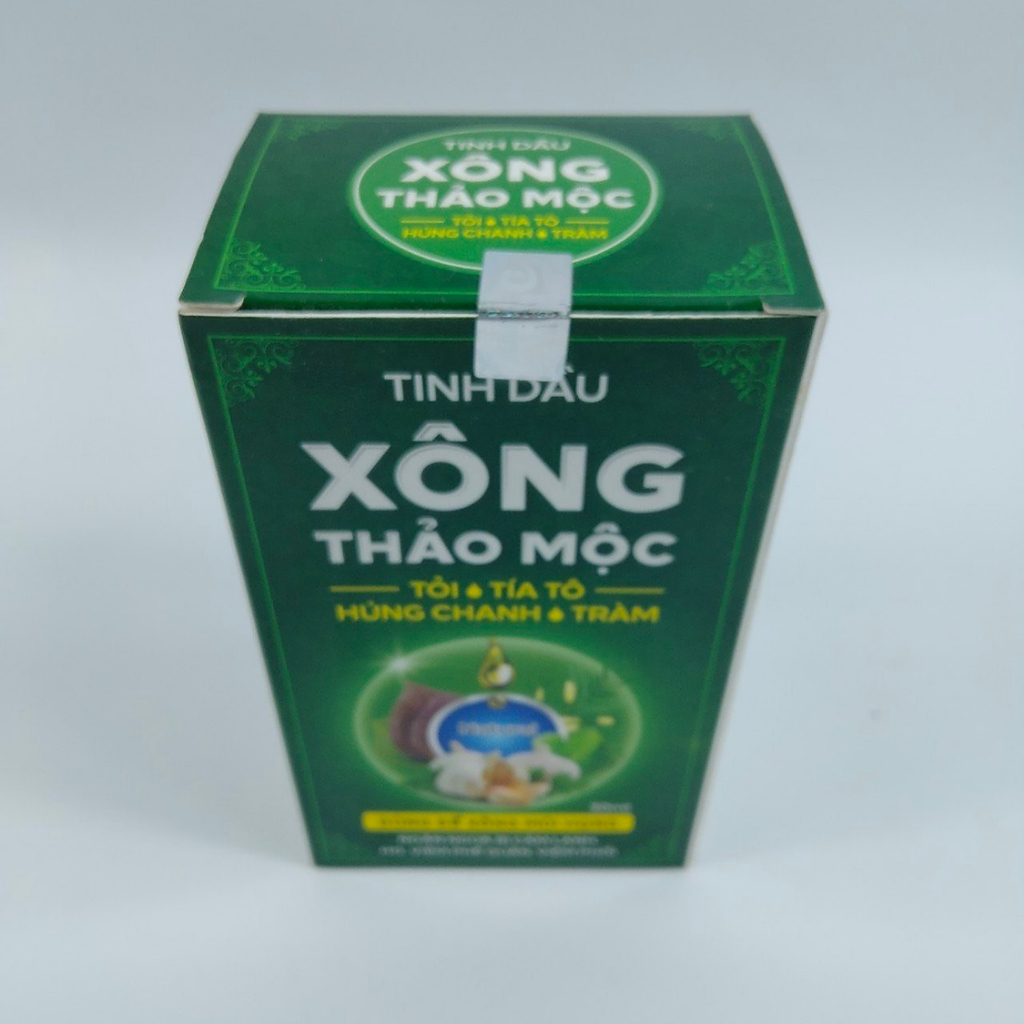Tinh dầu xông Thảo Mộc Tỏi , Tía Tô , Húng Chanh, Tràm giup Cơ Thể Thư giãn khi Cảm Lạnh , ho , Viêm Phế Quản , Phổi hộp