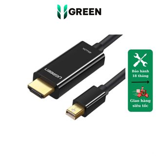  Cáp chuyển Mini DisplayPort to HDMI 1.5M -3m 4K Ugreen 20848 10455 
