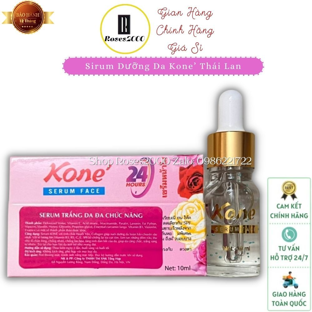 Serum Kone - 3 loại Serum đa chức năng   Chuẩn Hàng Thái - Roses2000