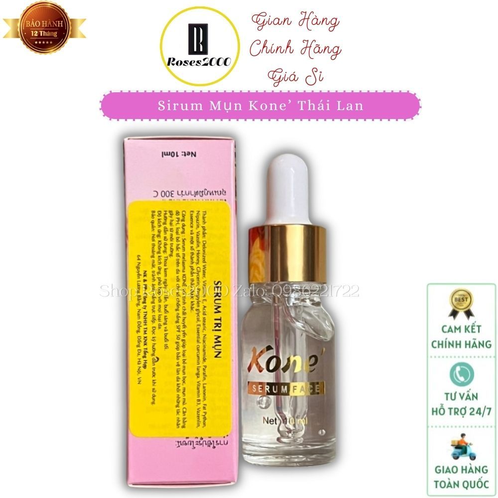 Serum Kone - 3 loại Serum đa chức năng   Chuẩn Hàng Thái - Roses2000