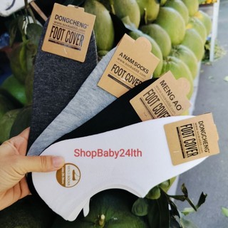 Tất vớ hài lười nam ,thun cotton, silicon chống trượt sau gót( hàng loại 1)