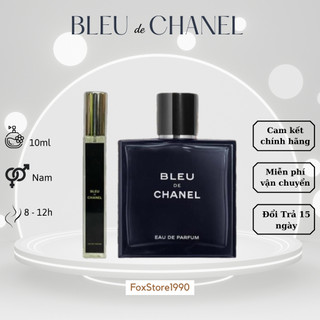 Nước Hoa Nam 𝗖𝗵𝗮𝗻𝗲𝗹 Bleu De Edp Chính Hãng 10ml -  FoxStore