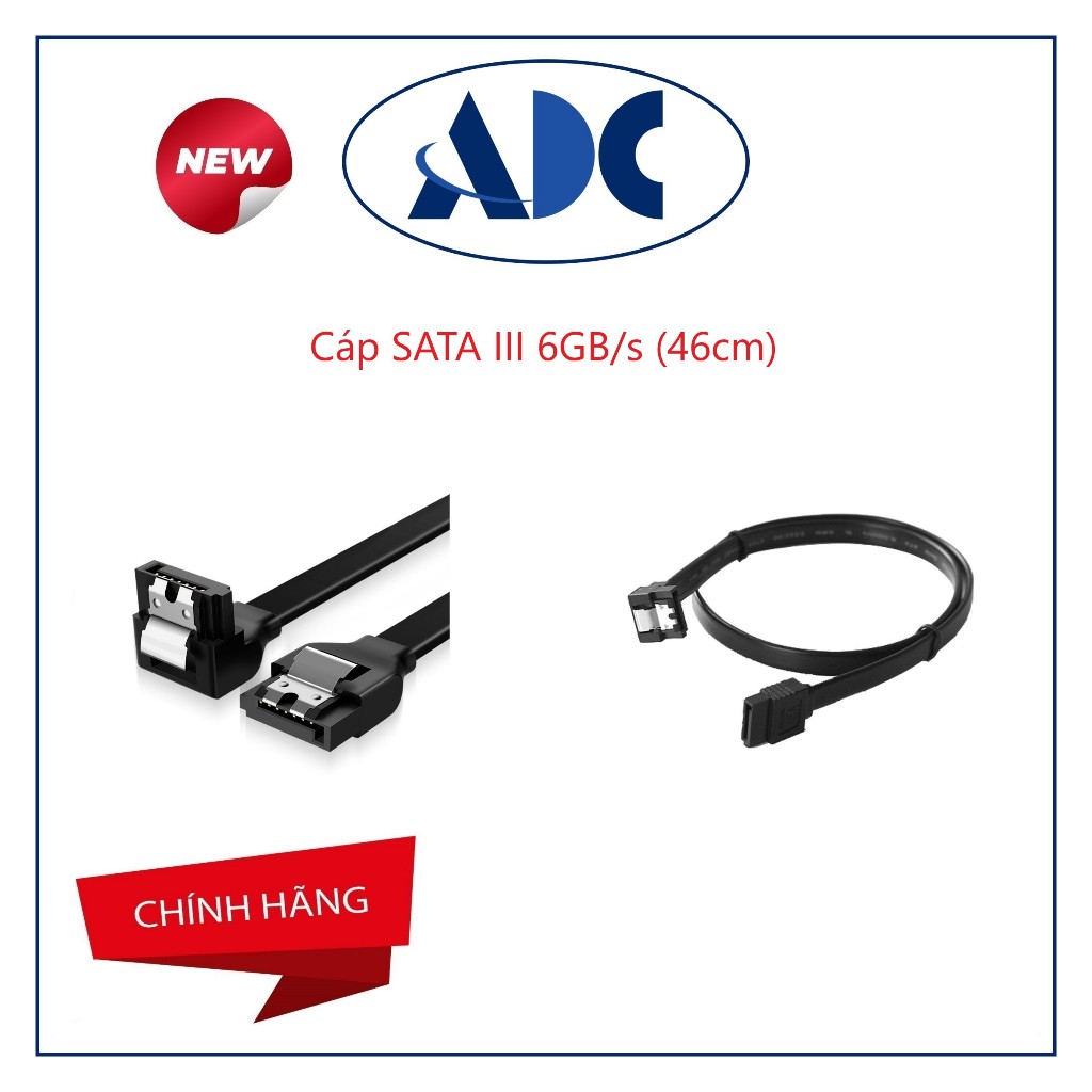 Cáp SATA III 6GB/s (46cm)