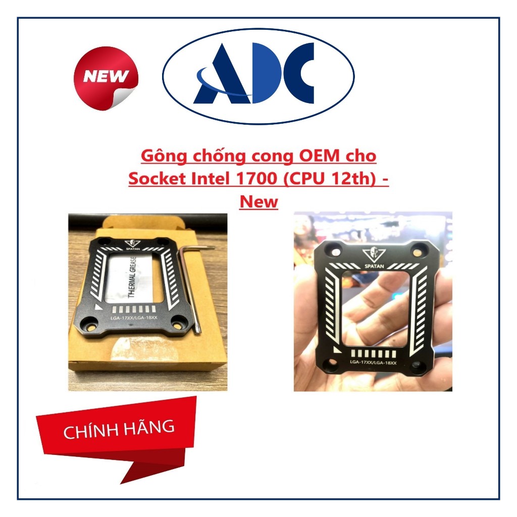 Gông chống cong OEM cho Socket Intel 1700 (CPU 12th) - New