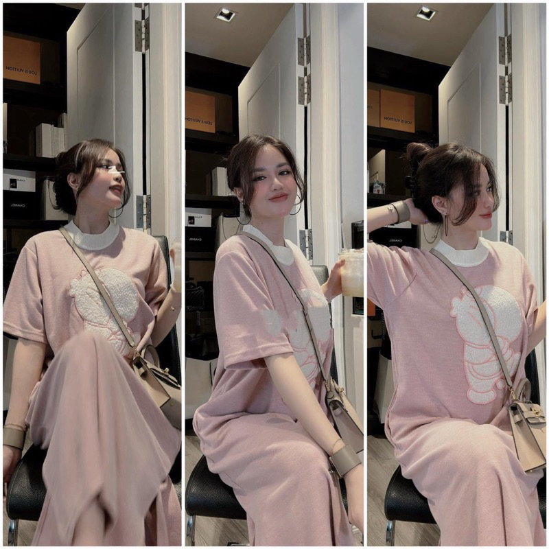 váy doraemon mềm mịn siêu xinh