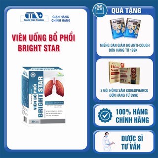 Viên bổ phổi bright star - bổ phổi, giảm ho