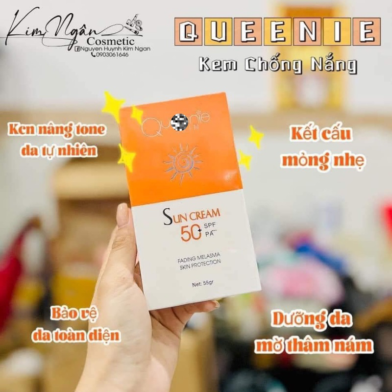 Kem chống nắng Queenie Skin