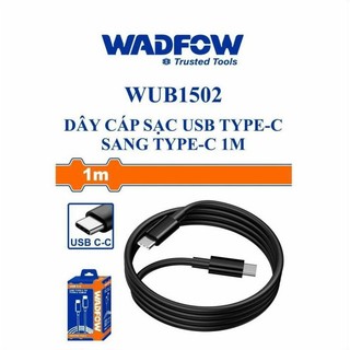 Dây cáp sạc usb type-c sang type-c 1m wadfow wub1502 hàng chính hãng