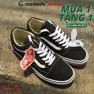 [HỎA TỐC HCM]  Giày thể thao nam nữ sneakers vải canvas ROZMODA