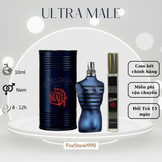 Nước Hoa Nam Jean Paul Gaultier Ultra Male EDT Intense Chiết 10ml -  FoxStore
