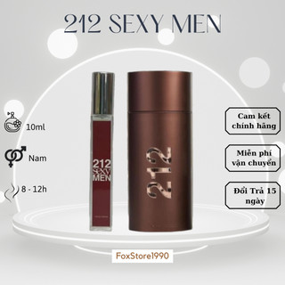 Nước Hoa Nam 212 Sexy Men Chiết 10ml Chính Hãng -  FoxStore