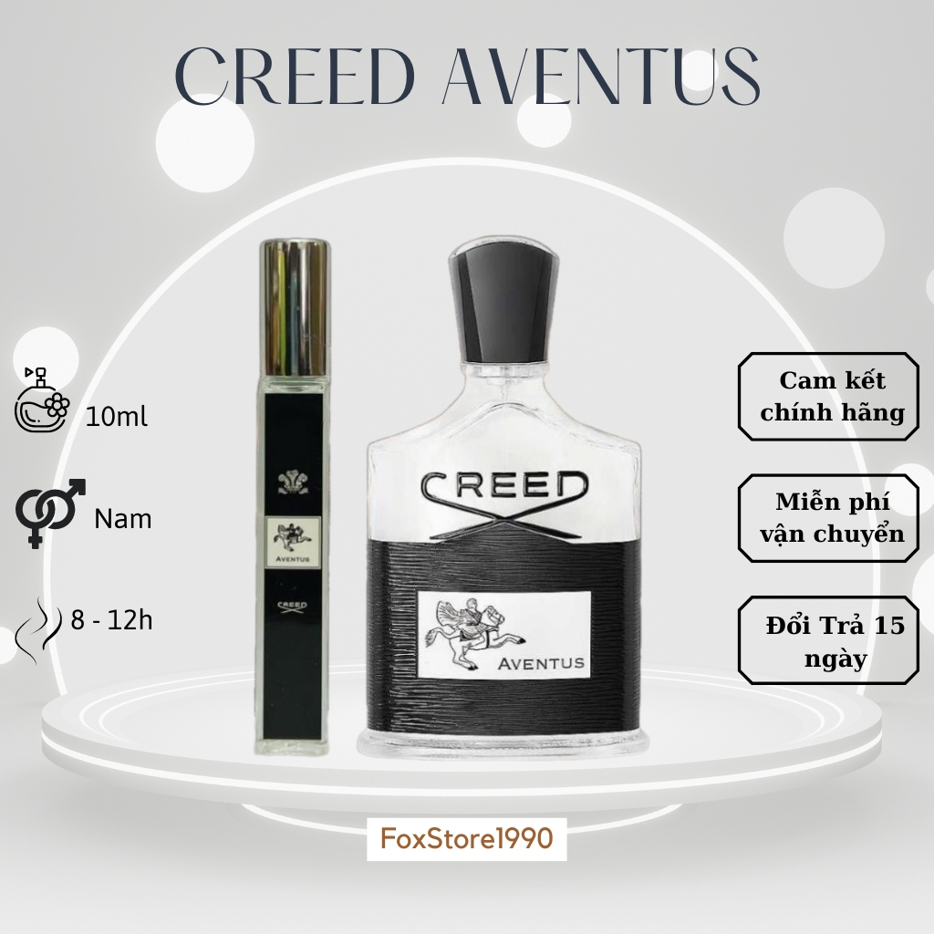 Nước Hoa Nam Creed Aventus EDP Chiết 10ml -  FoxStore