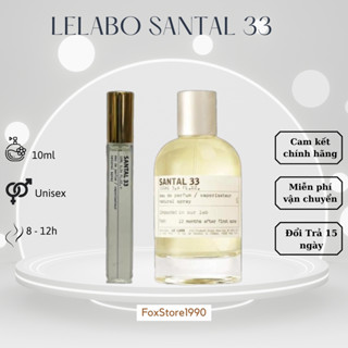 Nước Hoa Unisex Le Labo Santal 33 EDP Chiết 10ml - LIGHT PERFUME -  FoxStore