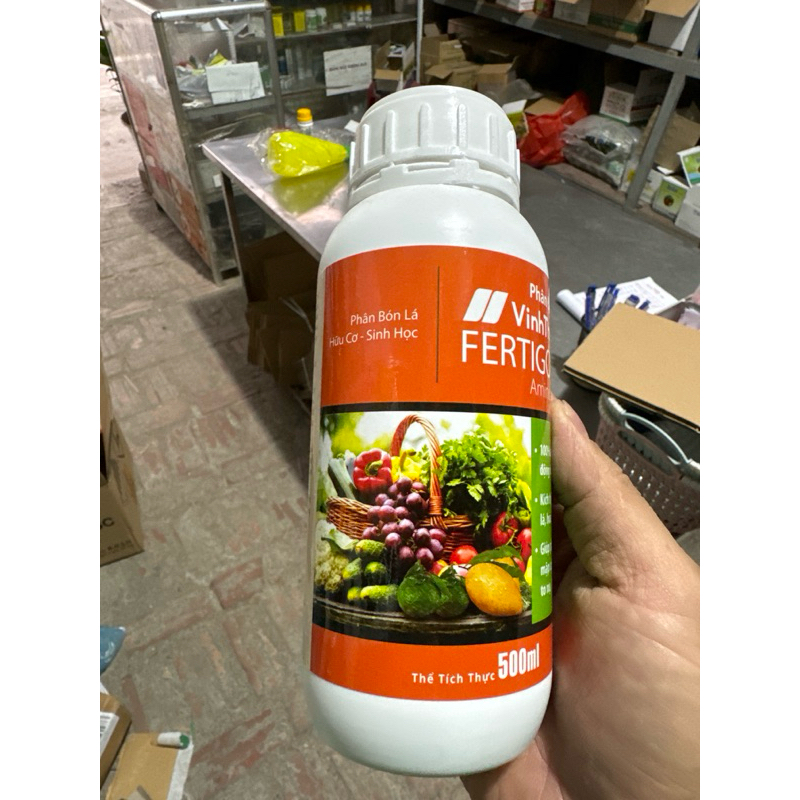 new Phân bón lá Amino Acid Fertigold chai 500ml phân bón hữu cơ