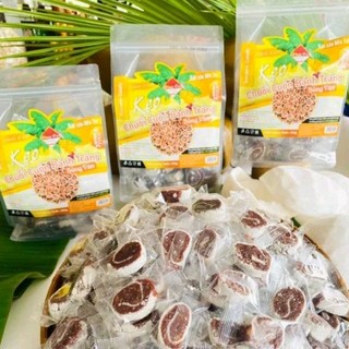 Kẹo chuối tươi cuộn bánh tráng Lò kẹo Hồng Vân 500g/ 1 kg